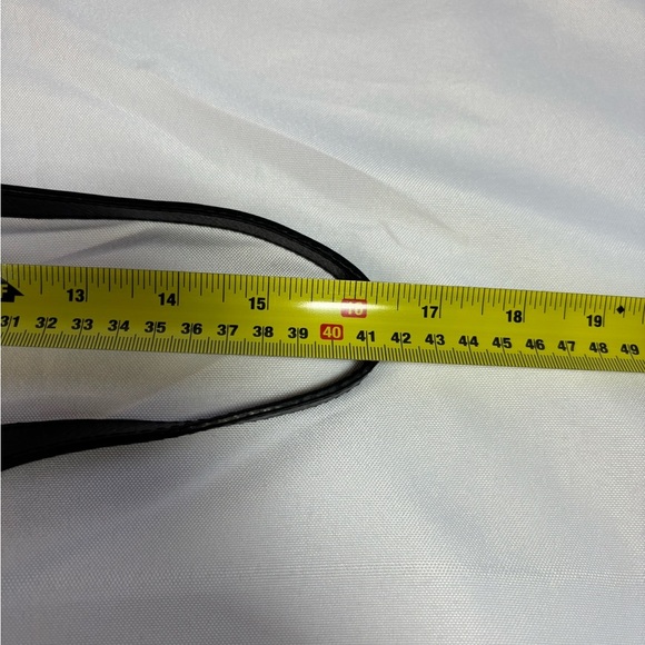 DKNY Black Logo Shoulder Bag with Leather and Stud accents - Picture 11 of 15